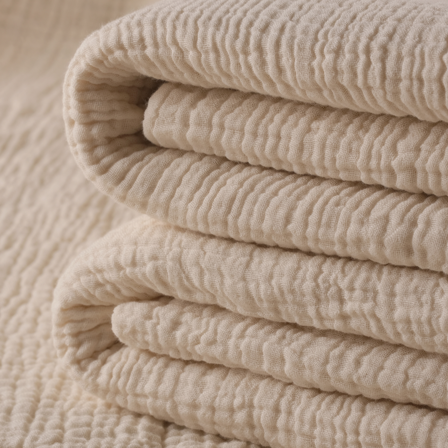 Soft and Breathable Gauze Muslin Bedding
