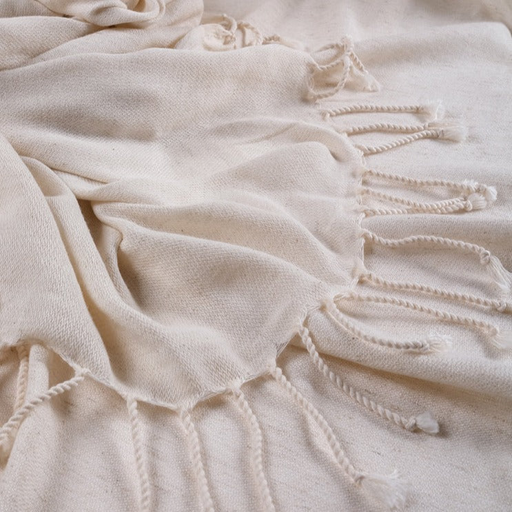 T3. Jeté de coton, serviette de couverture
