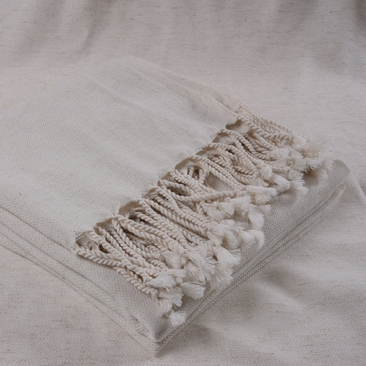 T3. Jeté de coton, serviette de couverture