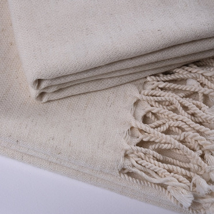 T3. Jeté de coton, serviette de couverture