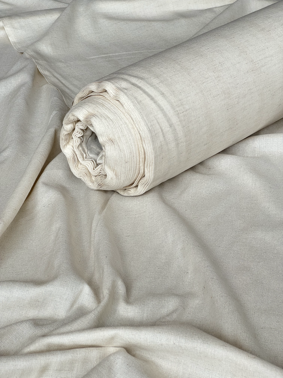 L-4 Light Soft Linen + Cotton Blend Fabric