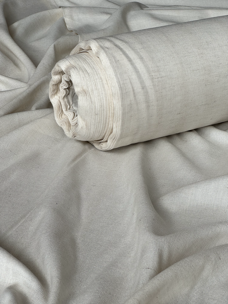 L-4 Light Soft Linen + Cotton Blend Fabric
