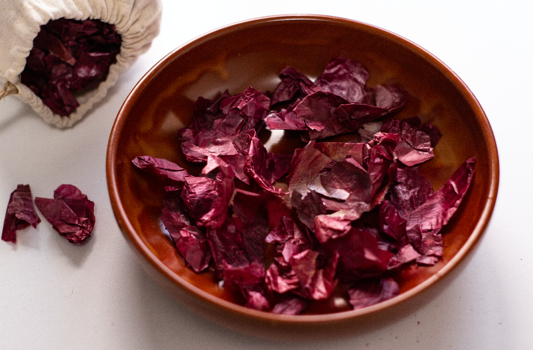 Onion Skin for Natural Dyeing