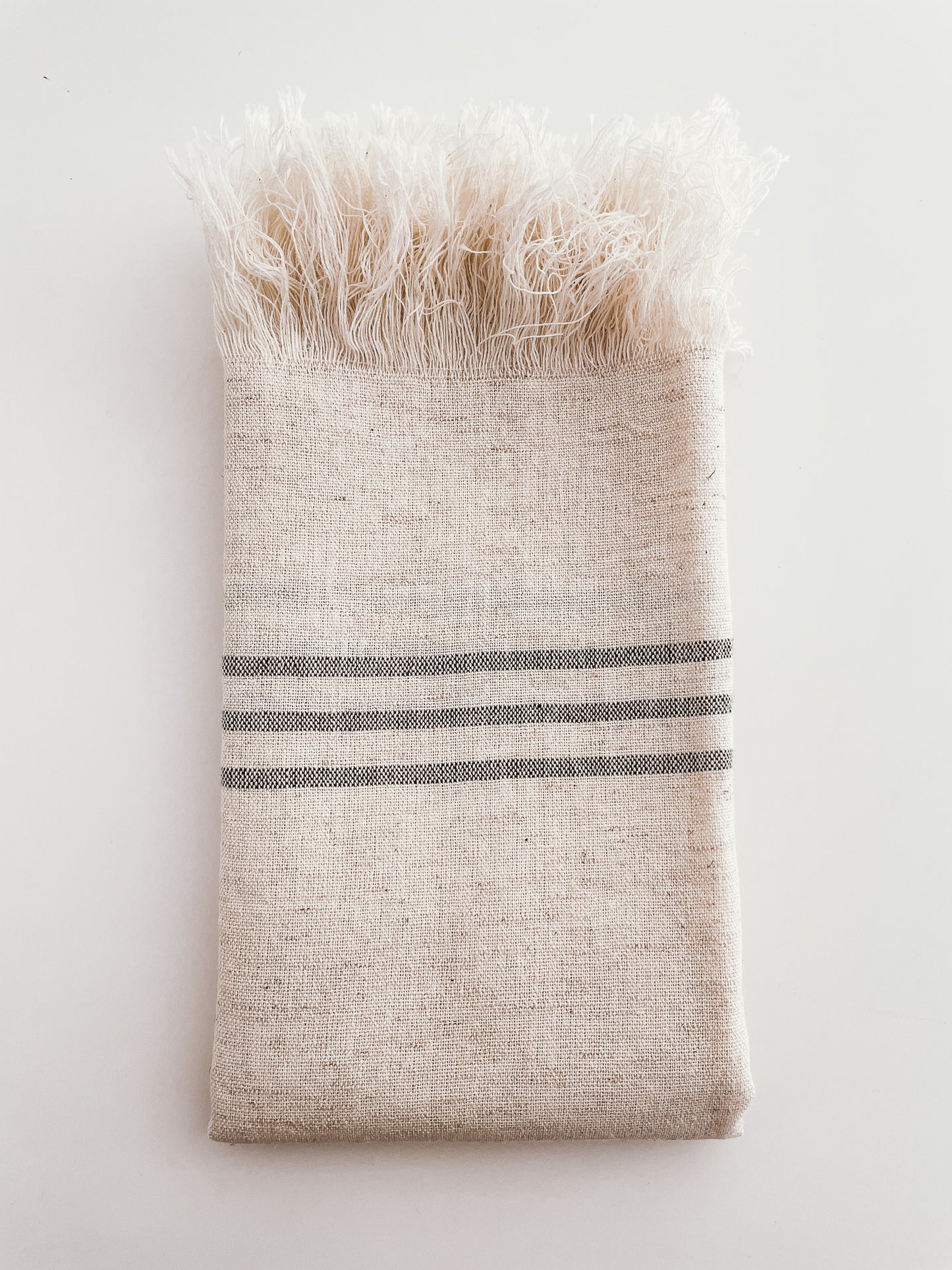 T7. Serviette en lin et coton de petite taille pour un usage quotidien