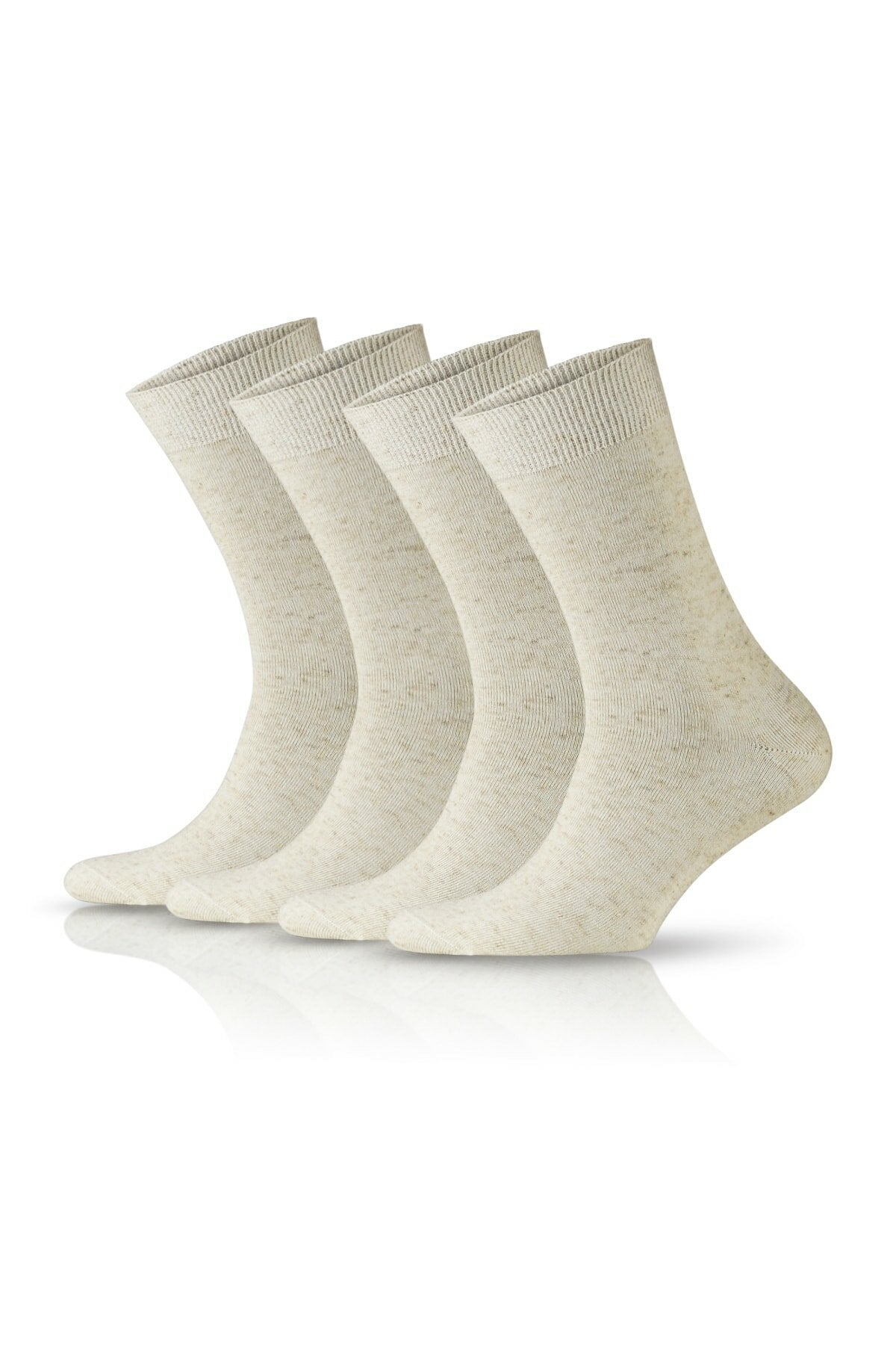 Chaussettes en lin et coton