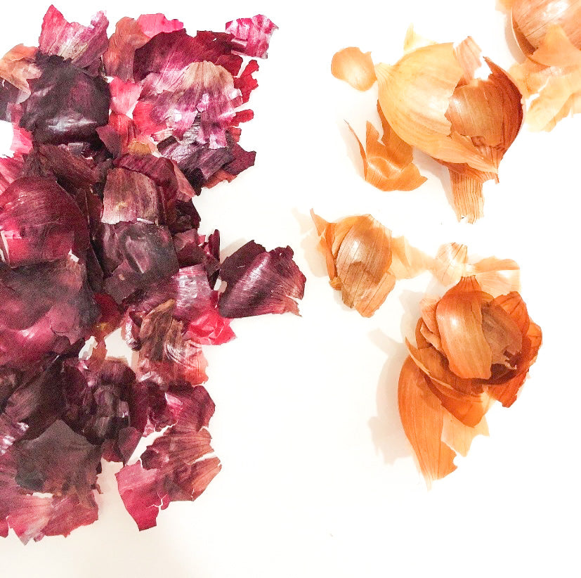 Red Onion Skin. Alleum Cipa. Natural dye for fabric and paper. Rustic  Browns. – AnneGeorges
