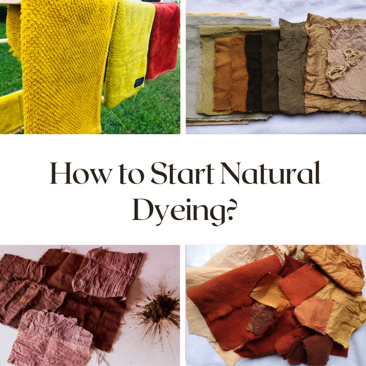 How to Start Natural Dyeing? How to Prepare Fiber/Fabric? themazi