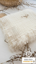 Lade das Bild in den Galerie-Viewer, 4-Layer Organic Muslin Cotton Gauze Blanket
