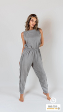 Load image into Gallery viewer, Muslin Backless Jumpsuit
