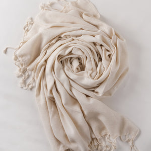 Cotton Linen and tencel blends Shawl - Roza