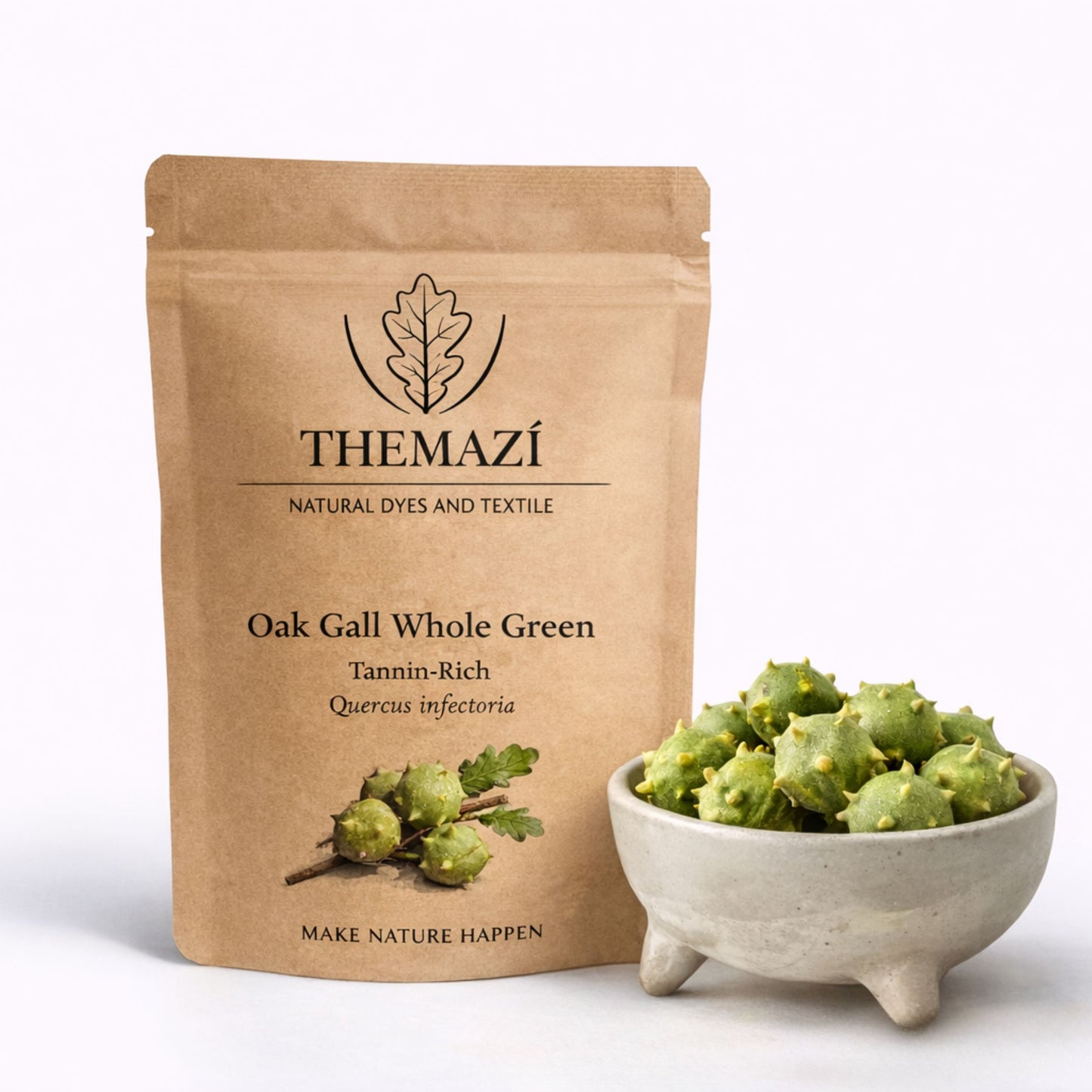 Green Oak Gallnuts (Whole) – Tannin (Quercus infectoria)