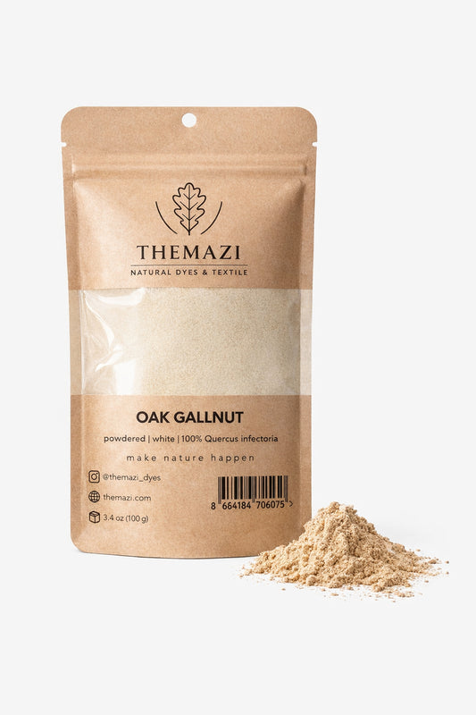 White Oak Gall Powder – natural tannin mordant by The Mazi