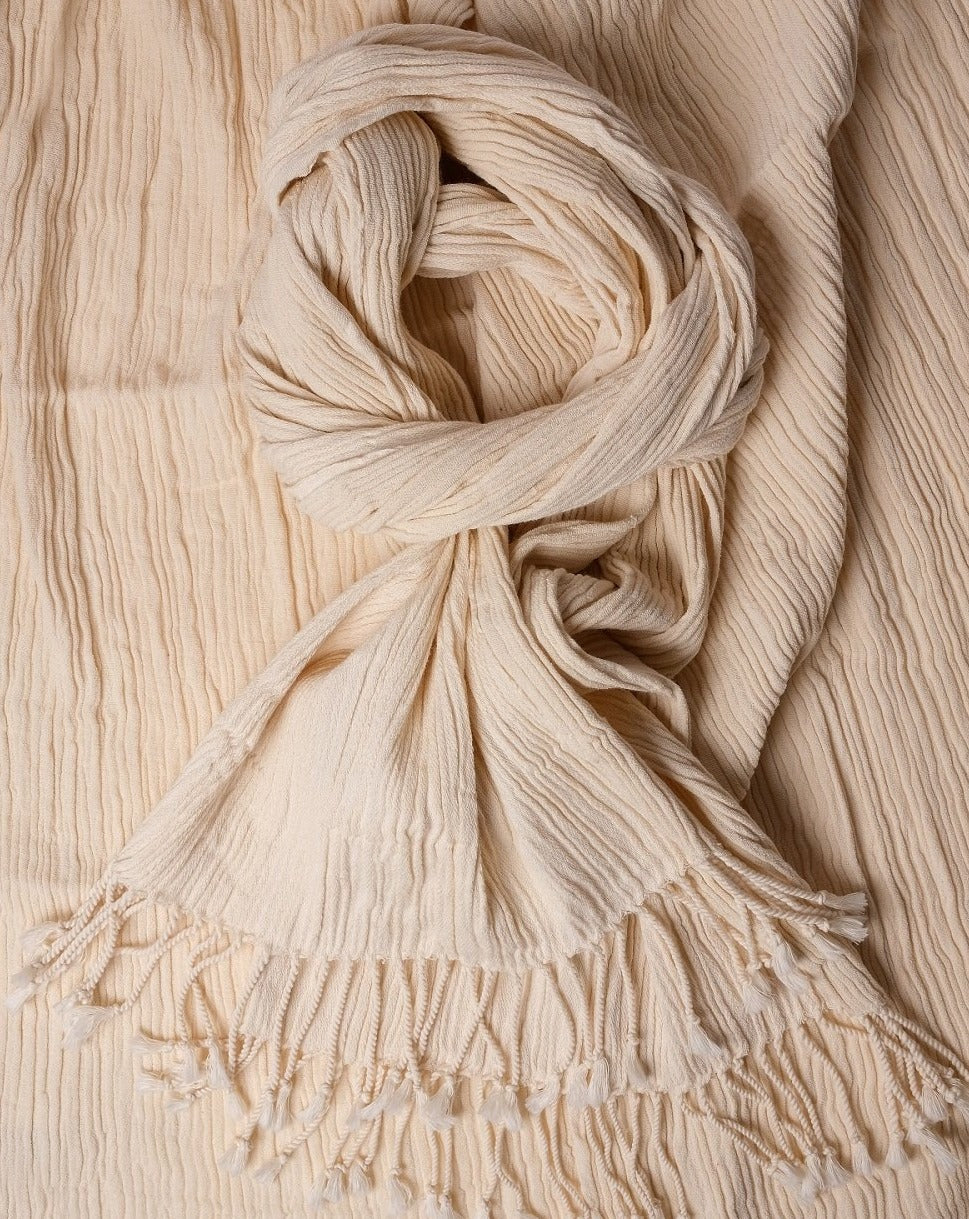 Cotton Scarf for Natural Dyeing