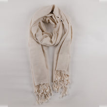 Load image into Gallery viewer, Cotton Linen and tencel blends Shawl - Roza
