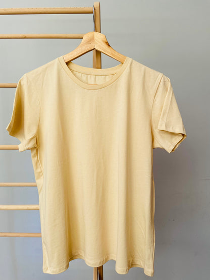 Basic-T-Shirt aus Bio-Baumwolle