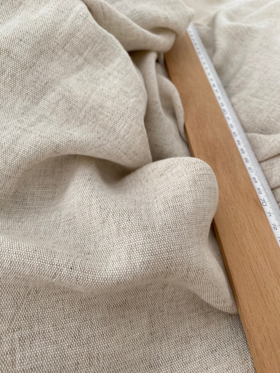 Tela de lino por metros - ropa de cama y prendas de vestir (ancho 285 cm) -  Maison Normande Home Decor