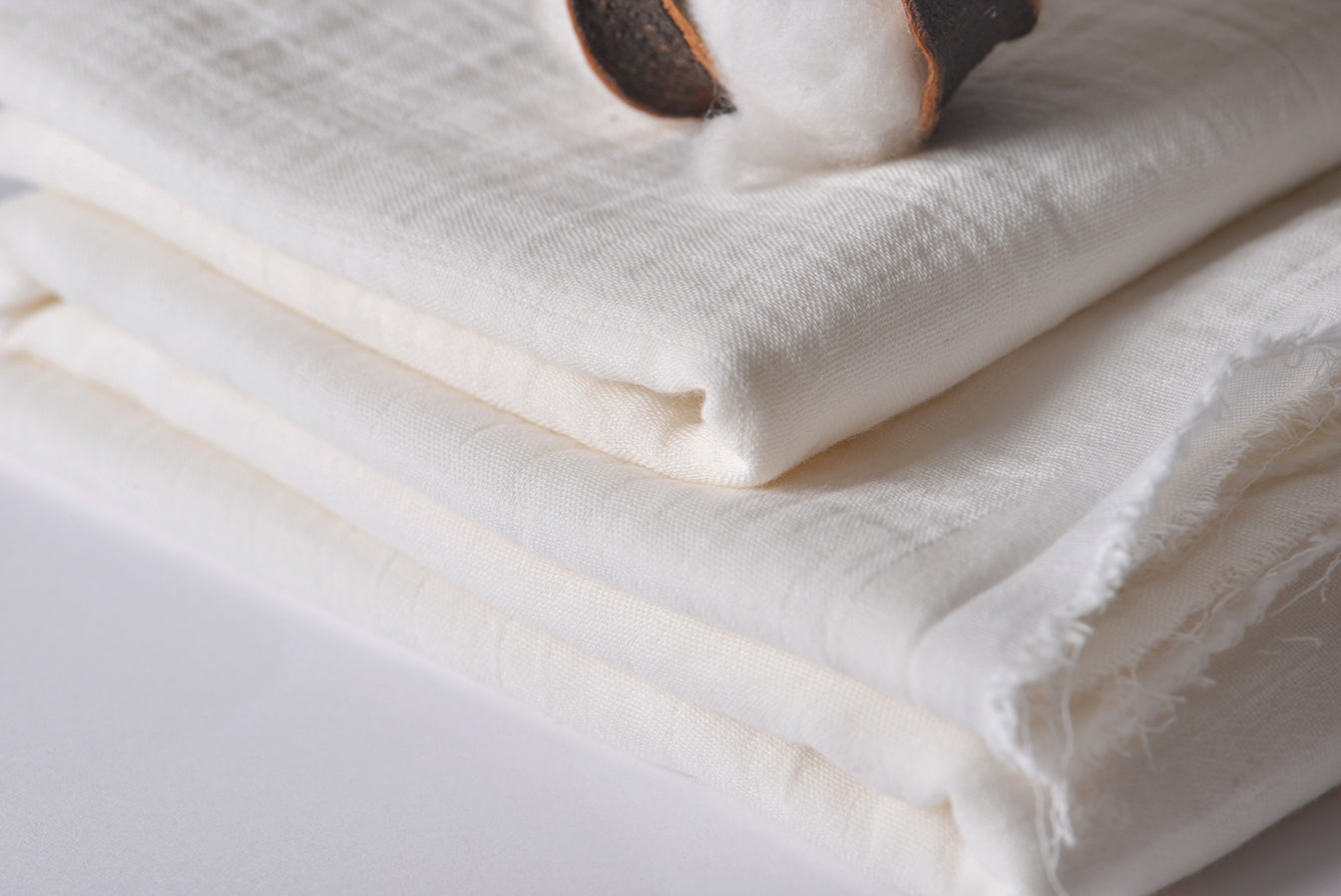 1 yard MOQ 100% cotton double gauze muslin fabric