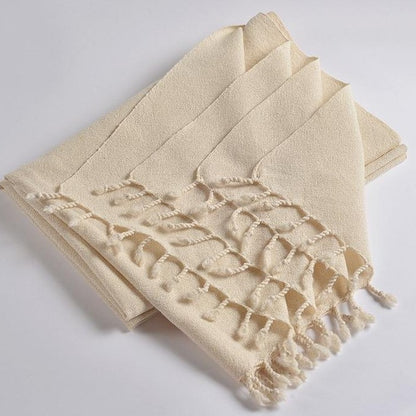 S.3. Handgewebter Schal aus Wolle und Friedensseide