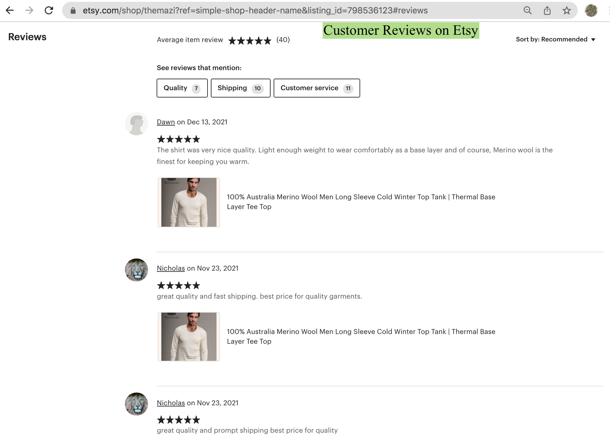 Customer reviews for 100% Merino wool men’s undershirt tank sleeveless, highlighting user satisfaction and product quality